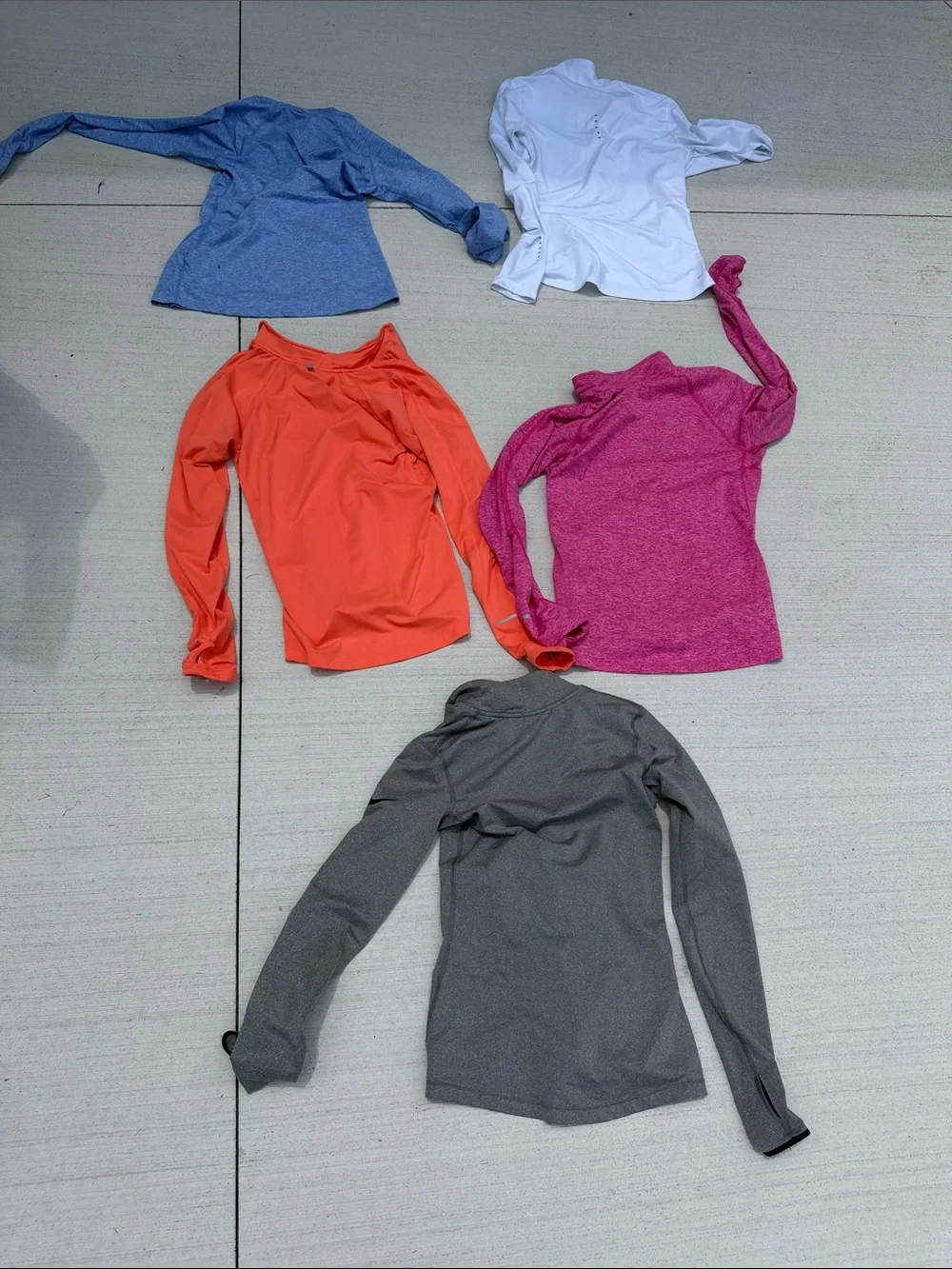 Nike Women's Long Sleeve Performance Tops  dri-fit running